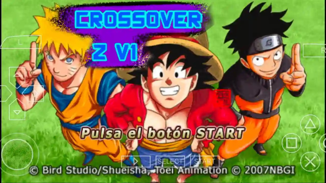 DBZ Anime Crossover Z PSP MOD