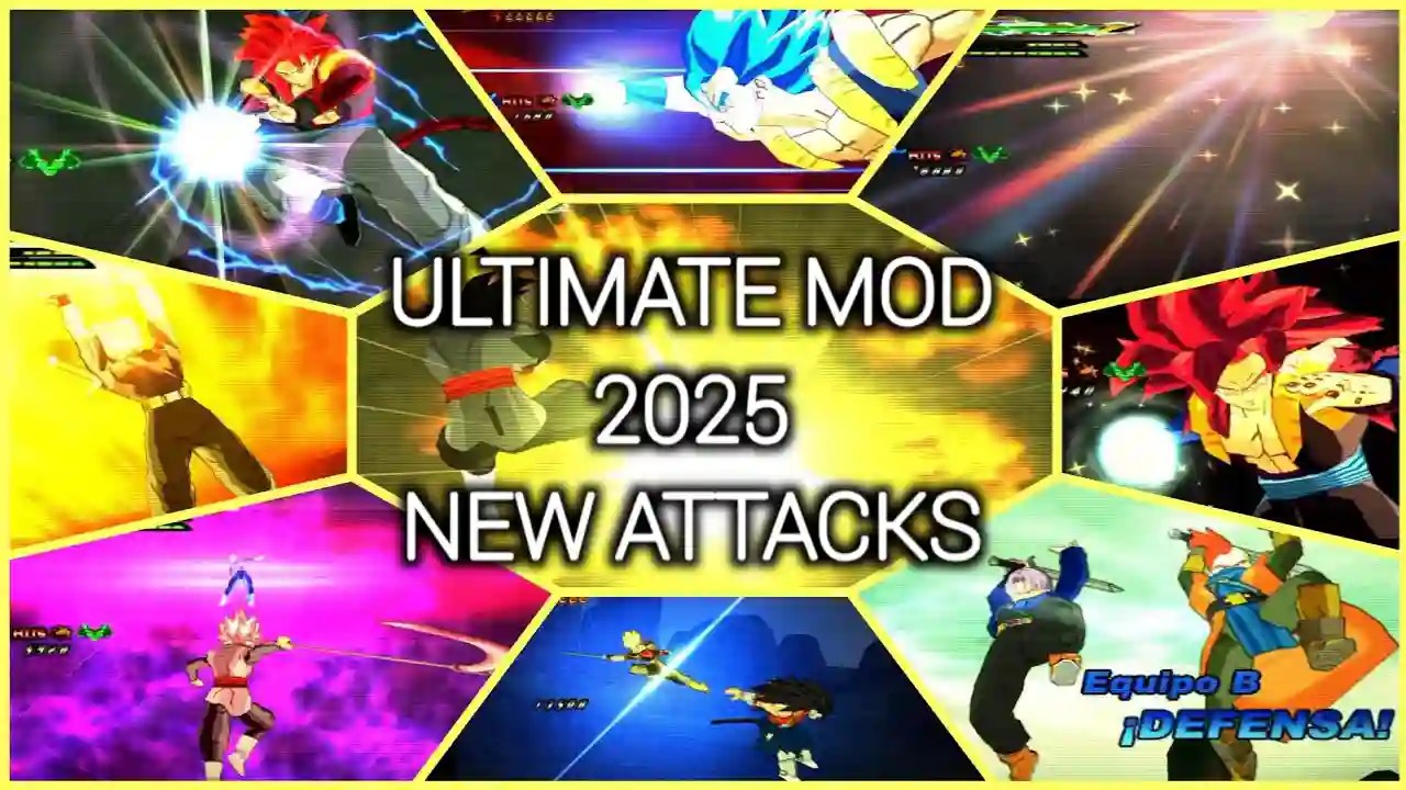 DBZ TTT MOD ULTIMATE With NEW Attacks