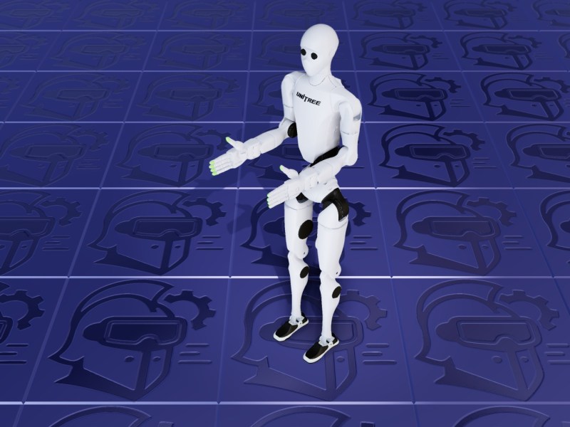 Unitree H2 humanoid robot URDF model in ARMOR gallery