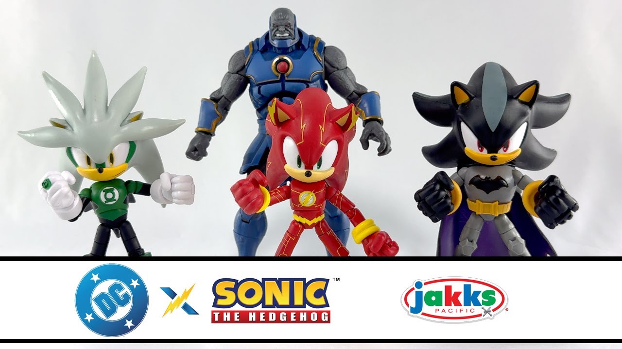 Jakks Pacific DC x Sonic Multipack “Power vs Speed” Review 