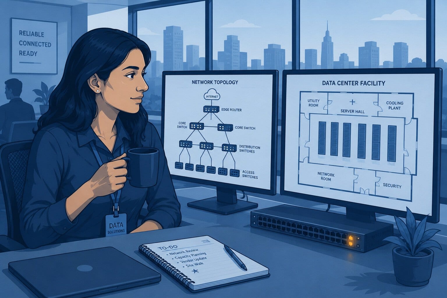 Network Administrator to Data Center Engineer