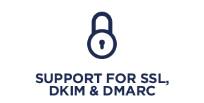 Support for SSL, DKIM and DMARC
