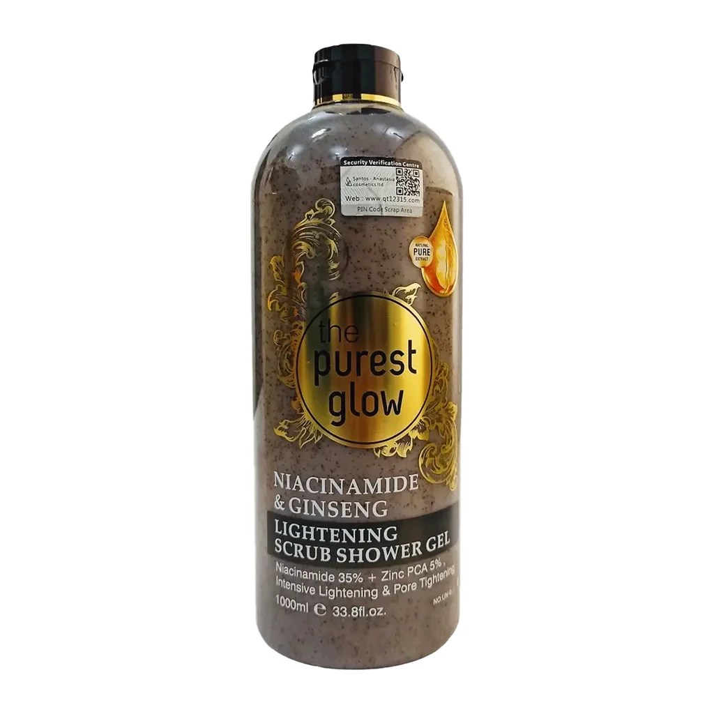 Purest Glow Niacinamide & Ginseng Scrub Shower Gel