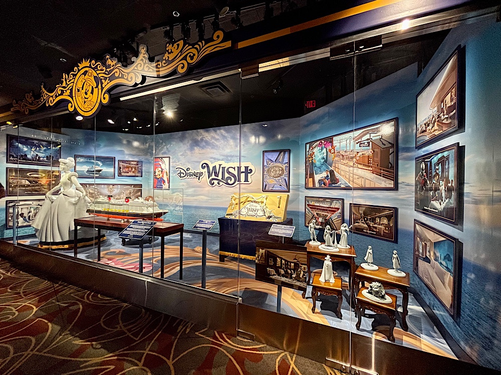 Exploring the Disney Wish Details at the New Exhibit in Disney's