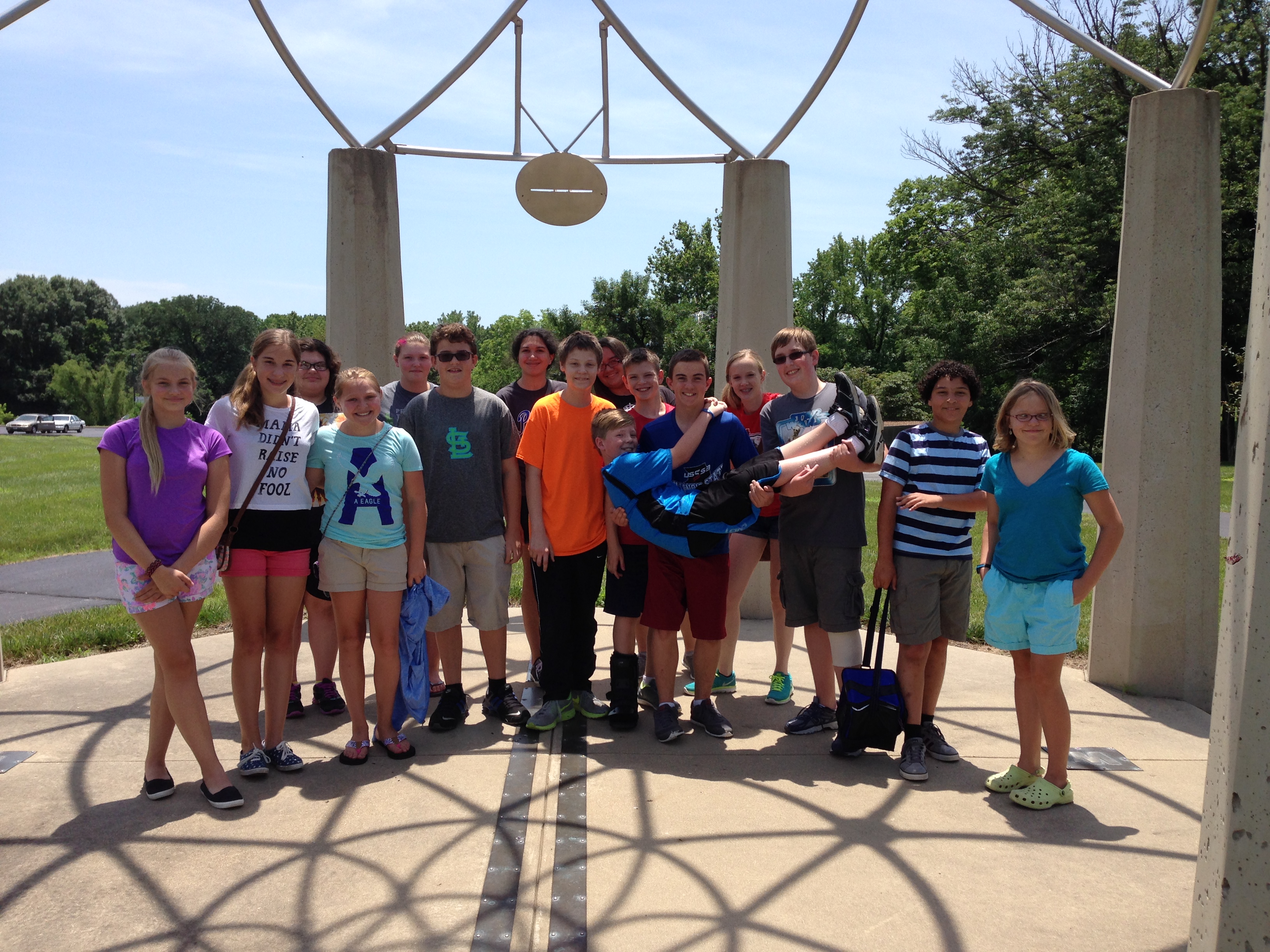 Summer Band Camp participants