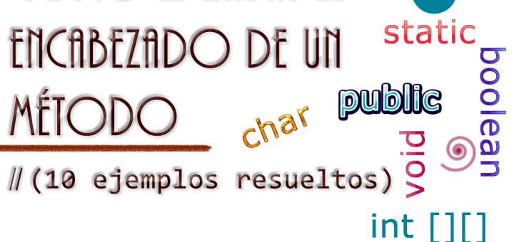 dcodinGames - Cómo escribir el encabezado de un método