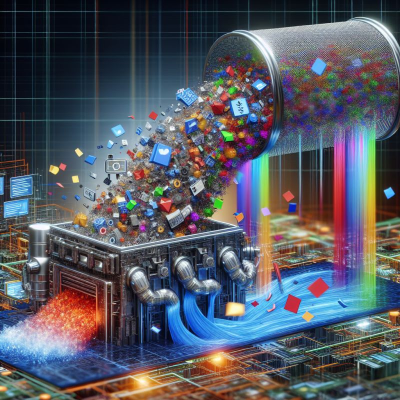 Revolutionize Sns Big Data Processing Effective Garbage Data Filtering Algorithm Project Code - Abstract Pattern Collection - High Resolution Quality