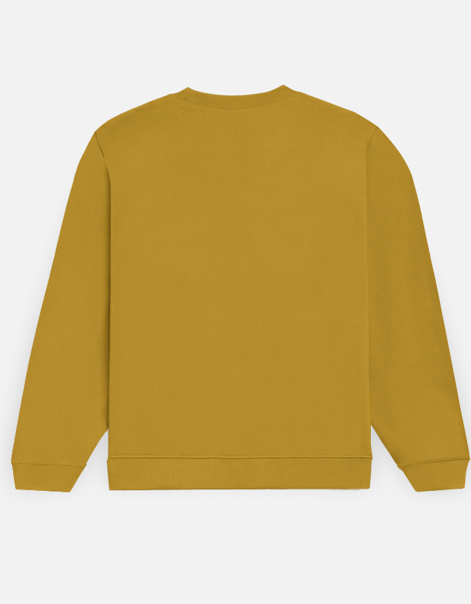 Solid Mustard Unisex Sweatshirt