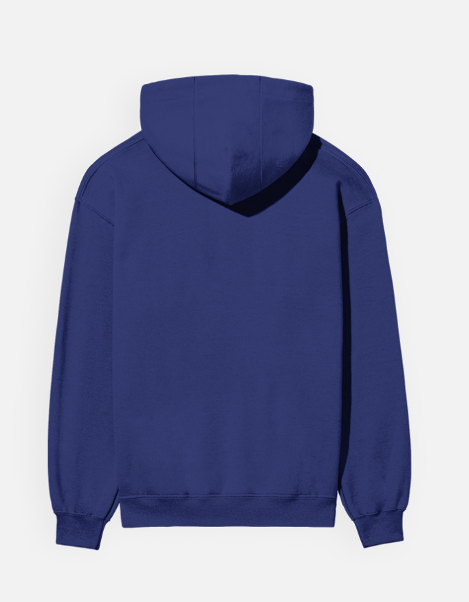 Solid Royal Blue Unisex Hoodie