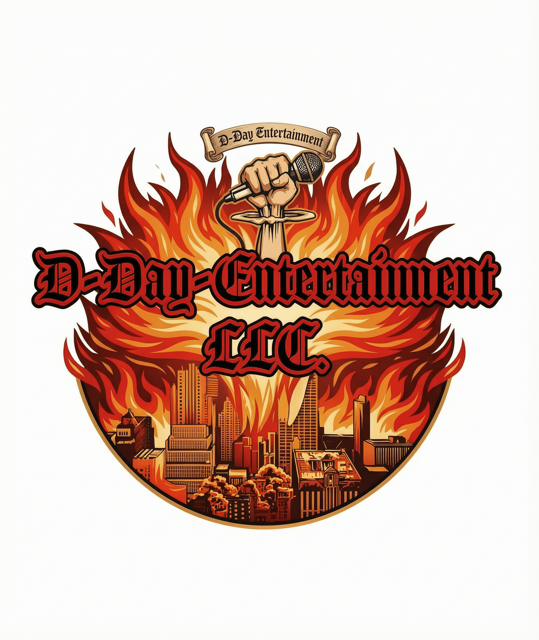 D-Day Entertainment LLC Custom Apparel Printing and DTF Gang Sheets Philadelphia