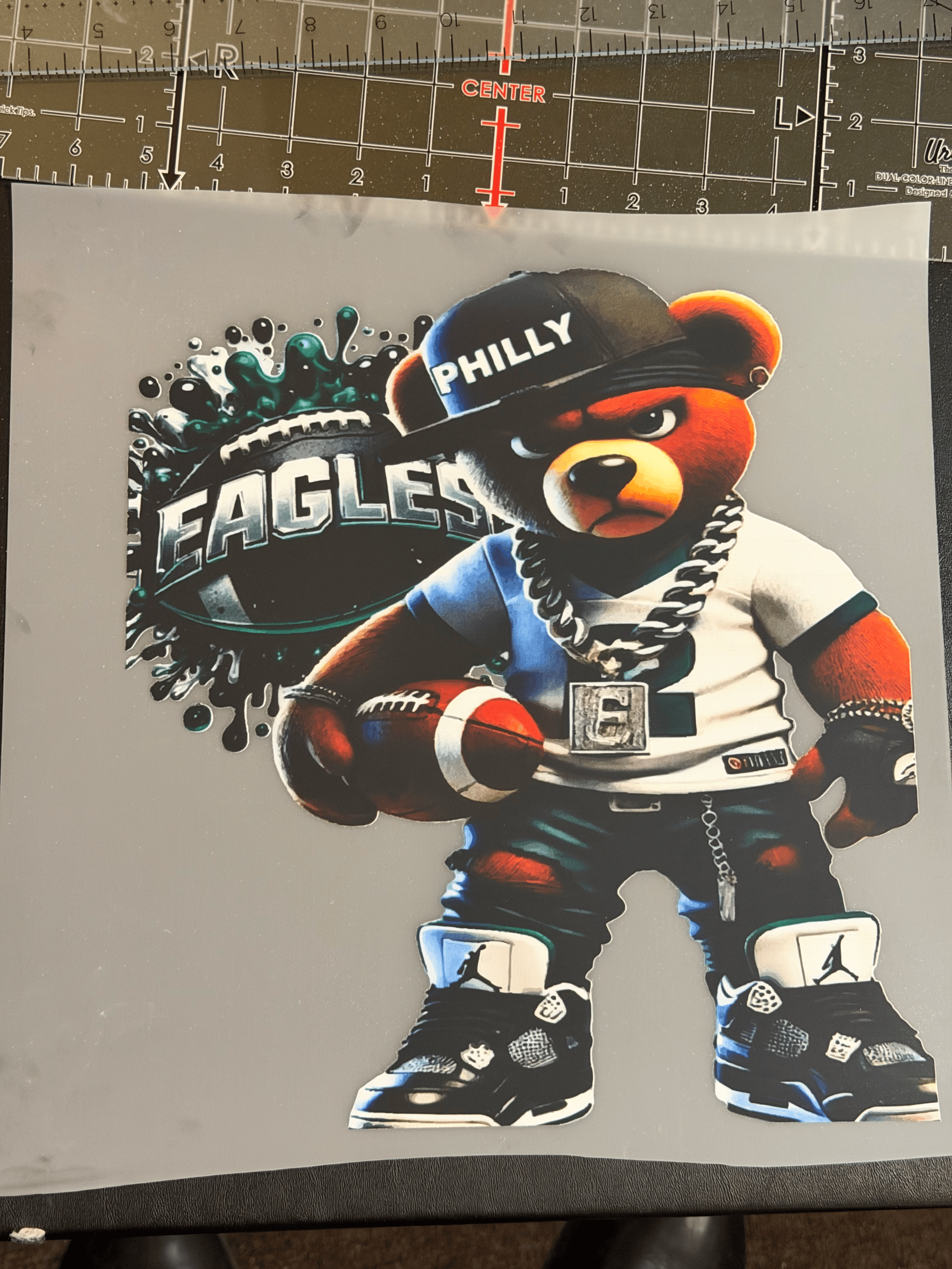 DRIPPY BEAR READY TO PRESS DTF TRANSFER