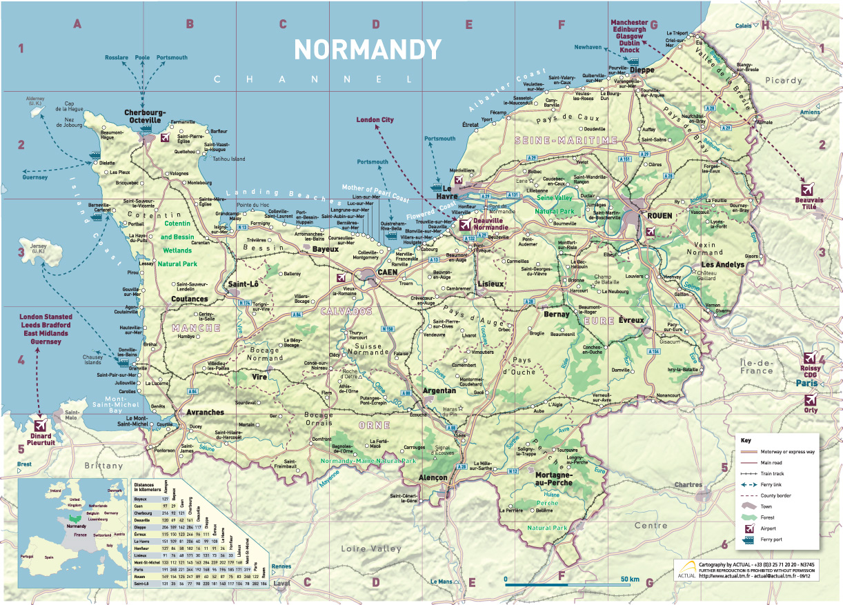 France Map Google Maps Normandy Normandy Map 
