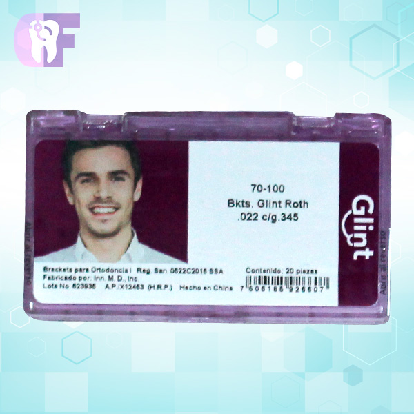 400 Pezzi Staffe In Ceramica Ortodontica Dentale 5*5 Roth 022 - Foto 3