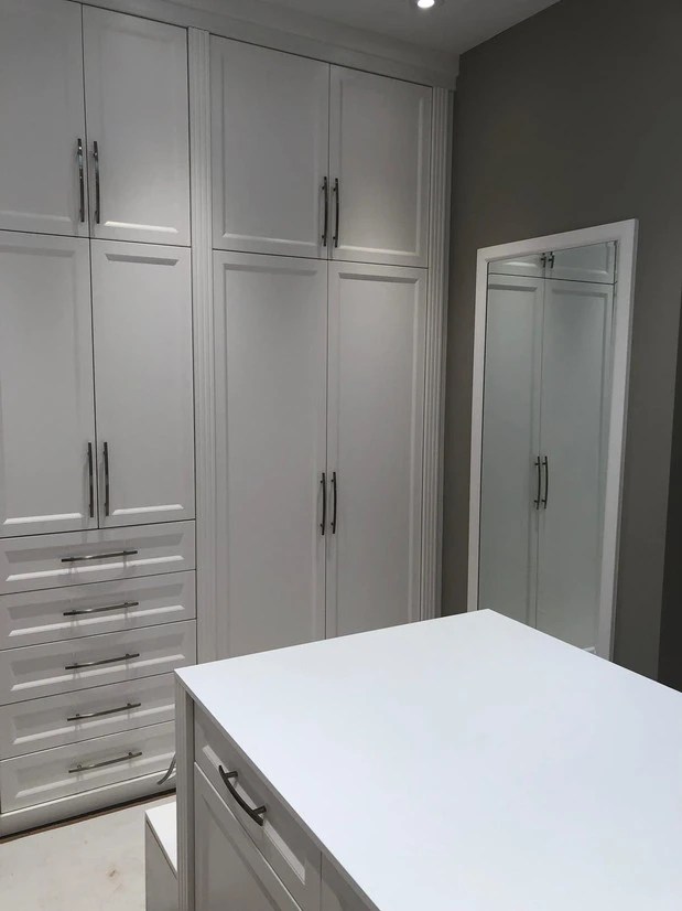 Master walk-in Gorgeous Shaker Style Master Closet3