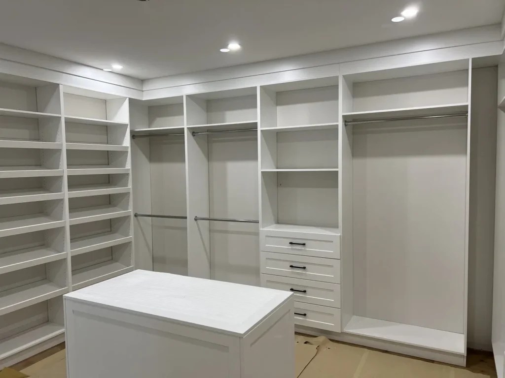 Master walk in closets side a