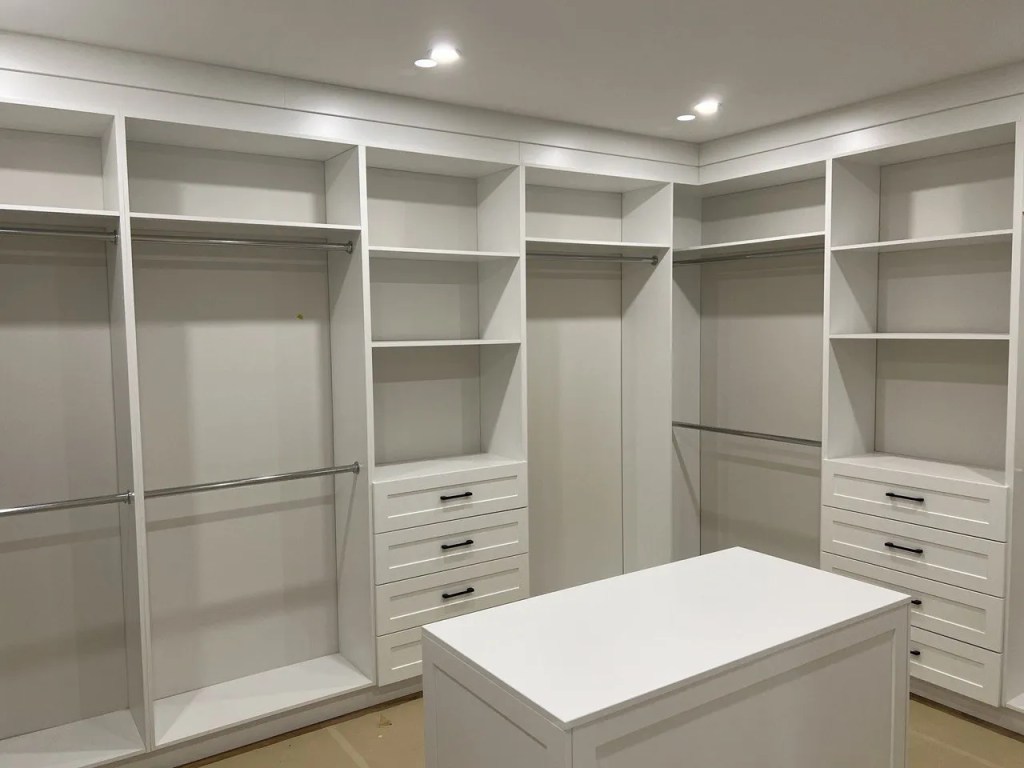 Master walk in closets side b