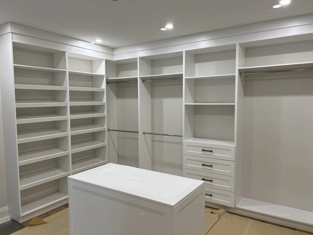 Master walk in closets