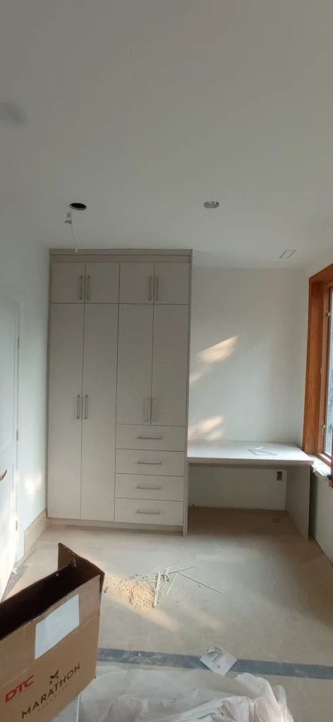 wall unit front left side