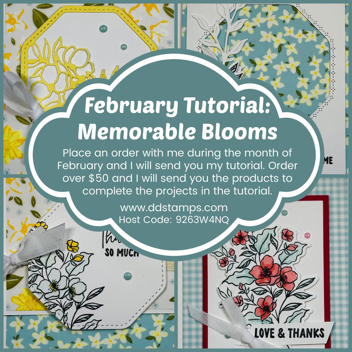 Stampin' Up! Memorable Blooms