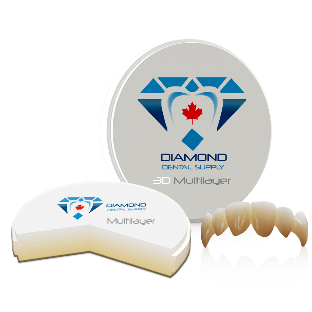 Ceradirect sht multilayer,highly translucent zirconia for universal use ,due to its high. Dds 3d Multilayer Zirconia Blocks Diamond Dental Supply