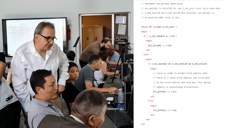 Инженеры в Бишкеке спроектировали два блока на Verilog для международного проекта Parallella