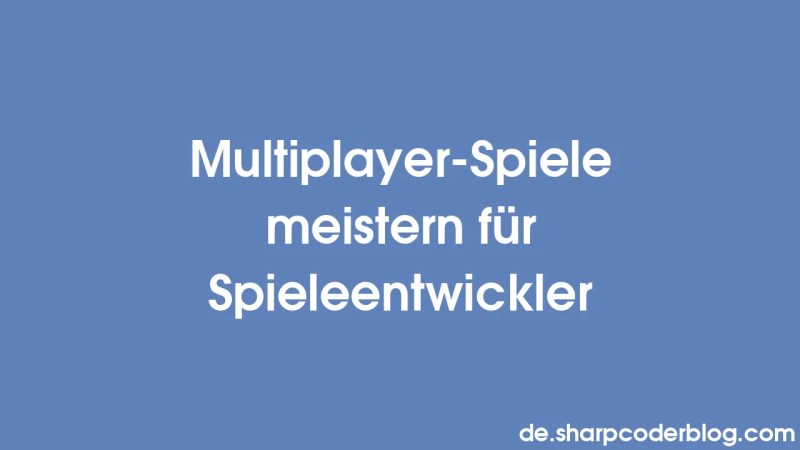 Bem Stra Multiplayer Spel F R Spelutvecklare Sharp Coder Blog - Ultra HD Vintage Wallpapers for Desktop