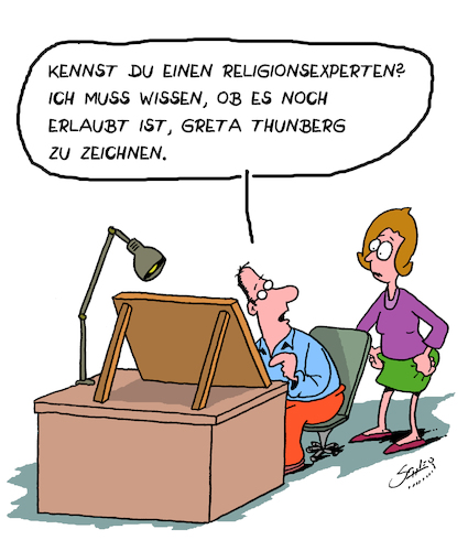 Religion Von Karsten Schley Natur Cartoon Toonpool