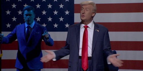 'Saturday Night Live' Cold Open Skewers Trump's Late-Night Crackdown