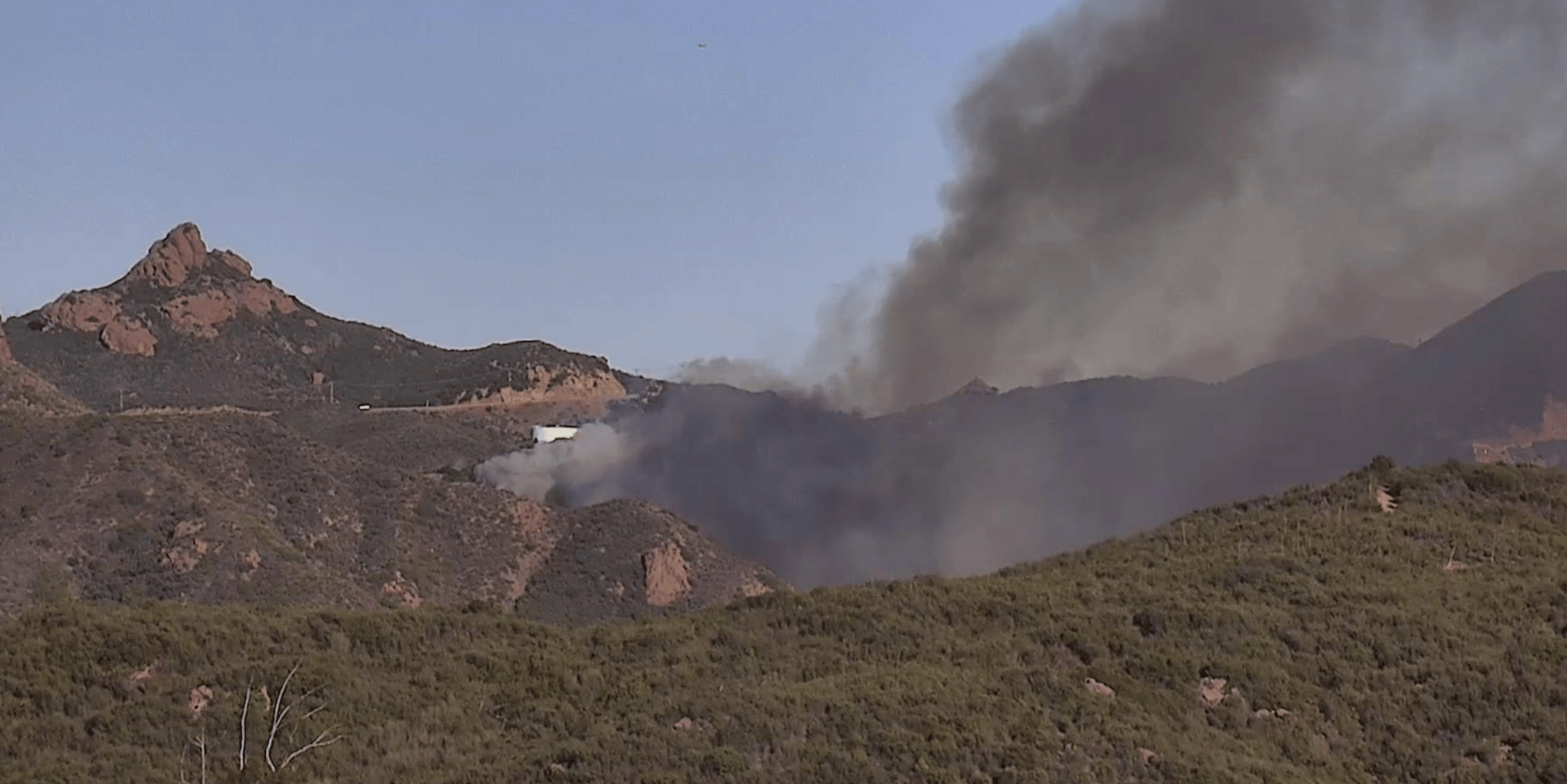 Bryson Fire Ignites Near Calamigos Ranch In Malibu Bryson Fire Ignites Near Calamigos Ranch In Malibu