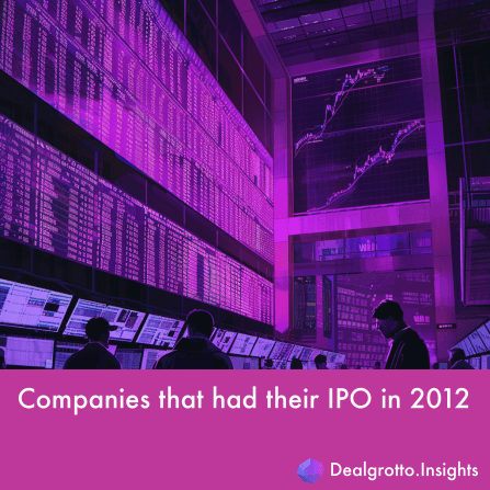 Companies that had their ipo in 2012 dealgrotto