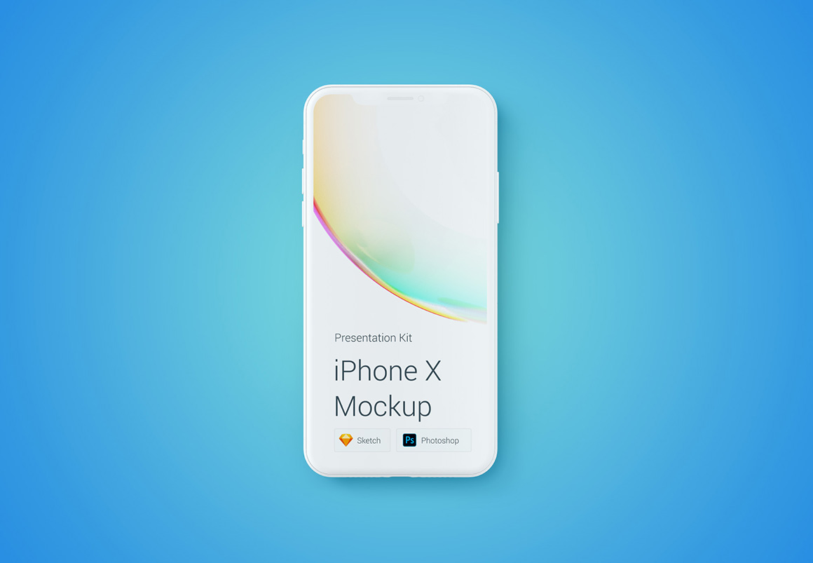 iPhone X Free PSD Mockup — Discounted