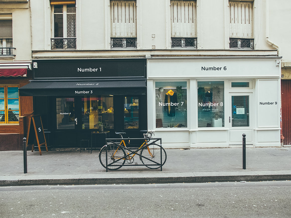 5 Free Signs & Facades Mockups