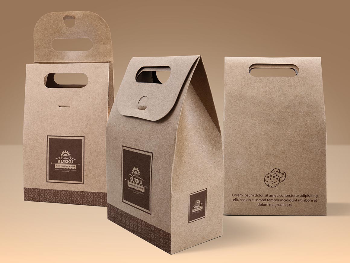Paper Bag Free Mockups — Discounted