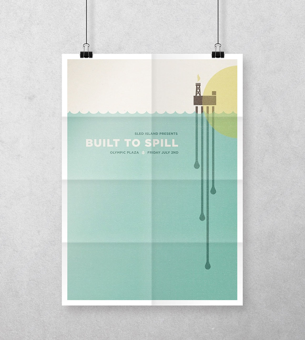 Poster Mockup Free PSD — Discounted