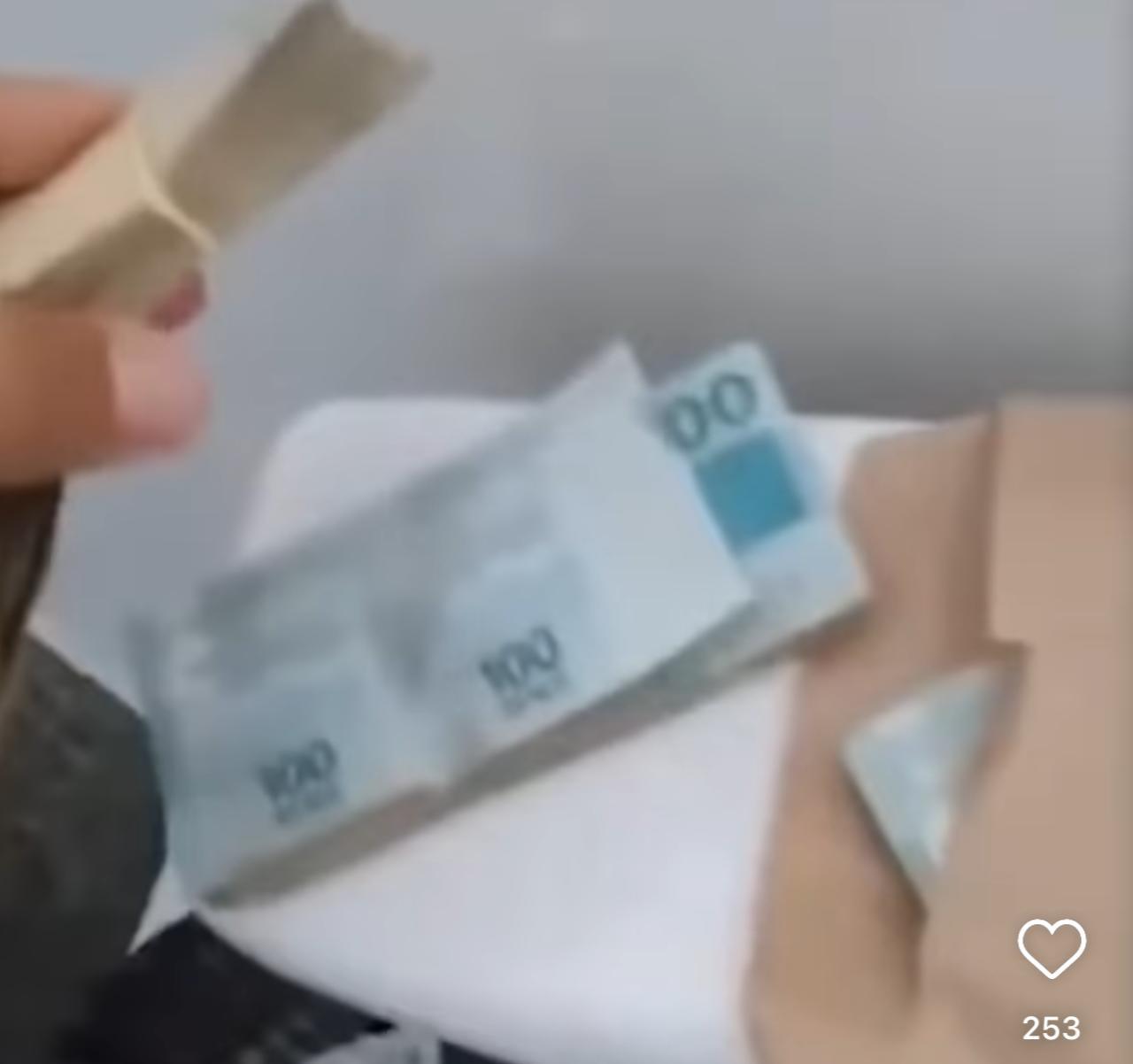 Vídeo com sacola de dinheiro na Prefeitura de Manaus pode ter sido manipulado (Reprodução)