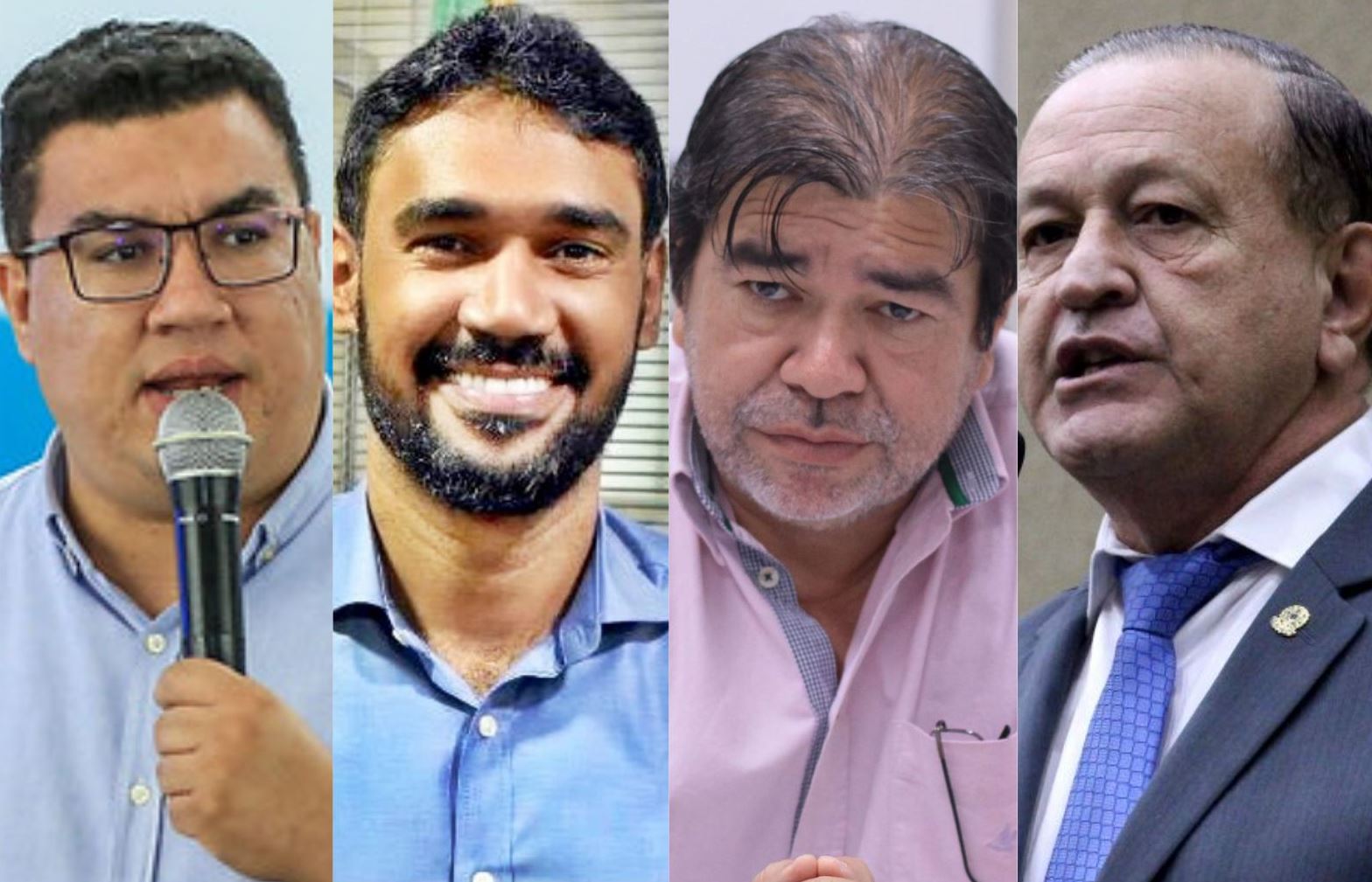 Israel Conte, Radyr Oliveira Júnior, Eduardo Lucas e Amauri Colares (Fotos: Divulgação)