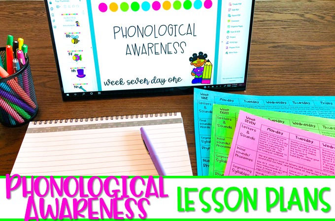 Sounding out words, teaches students to blend onset and rime into words. Phonological Awareness Lesson Plans For Kindergarten First Grade
