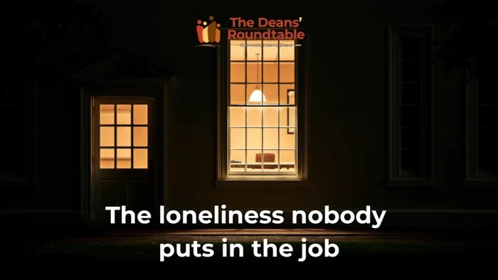 student life leadership isolation