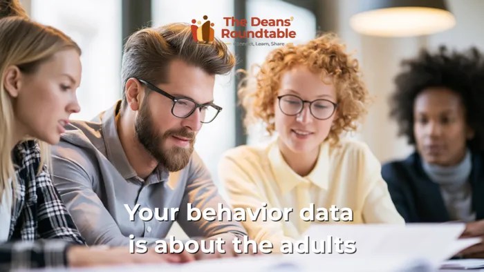 student behavior data adult systems
