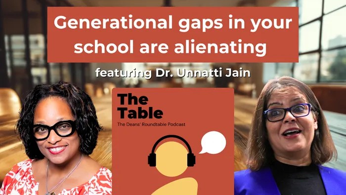generational differences in schools