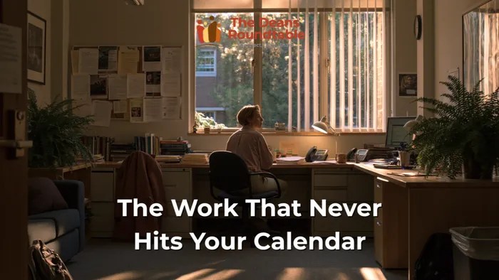 invisible work of school leadership