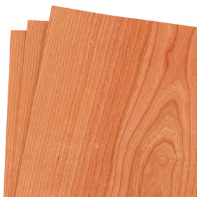 Cherry veneered plywood.