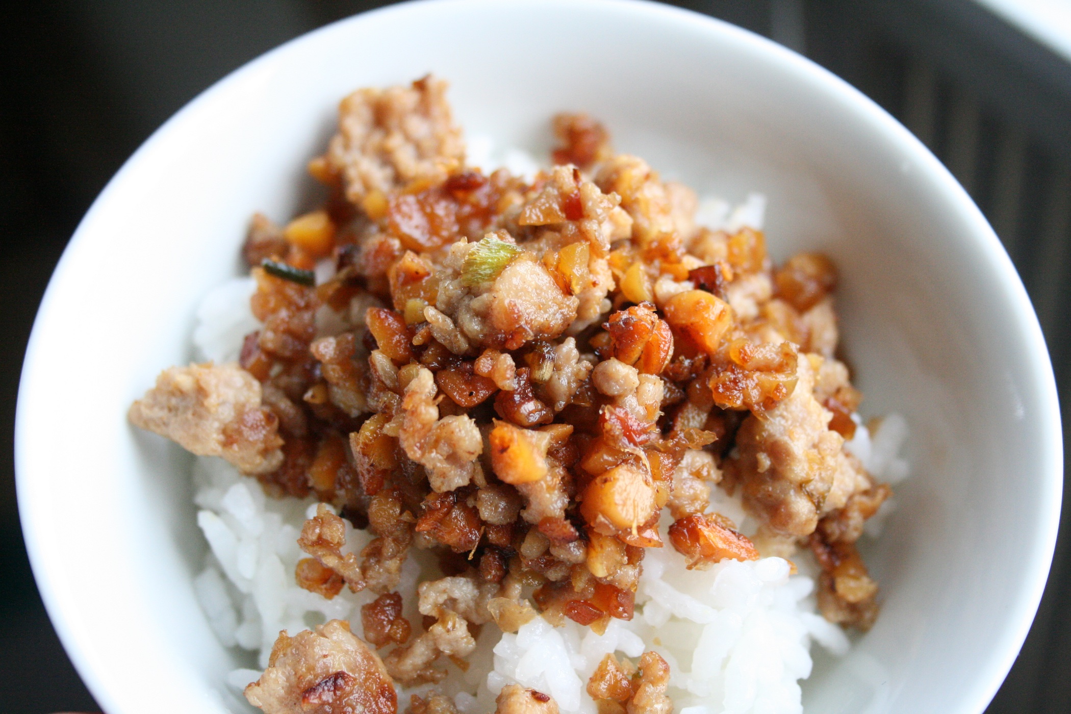 Douchi (Dried Fermented Soy Beans) and Minced Meat