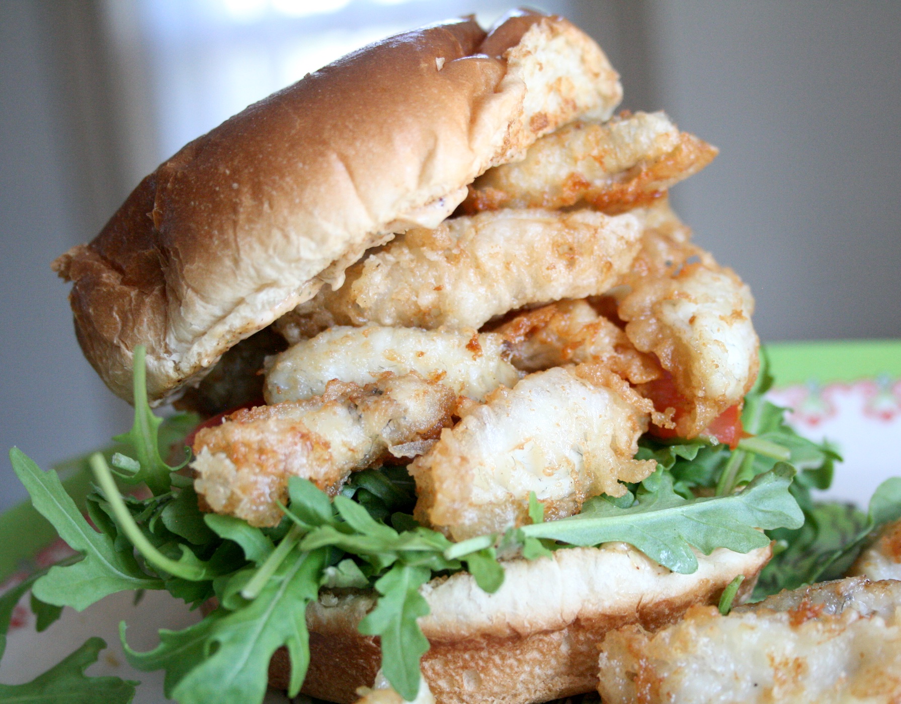 Tempura Blowfish Po’Boy