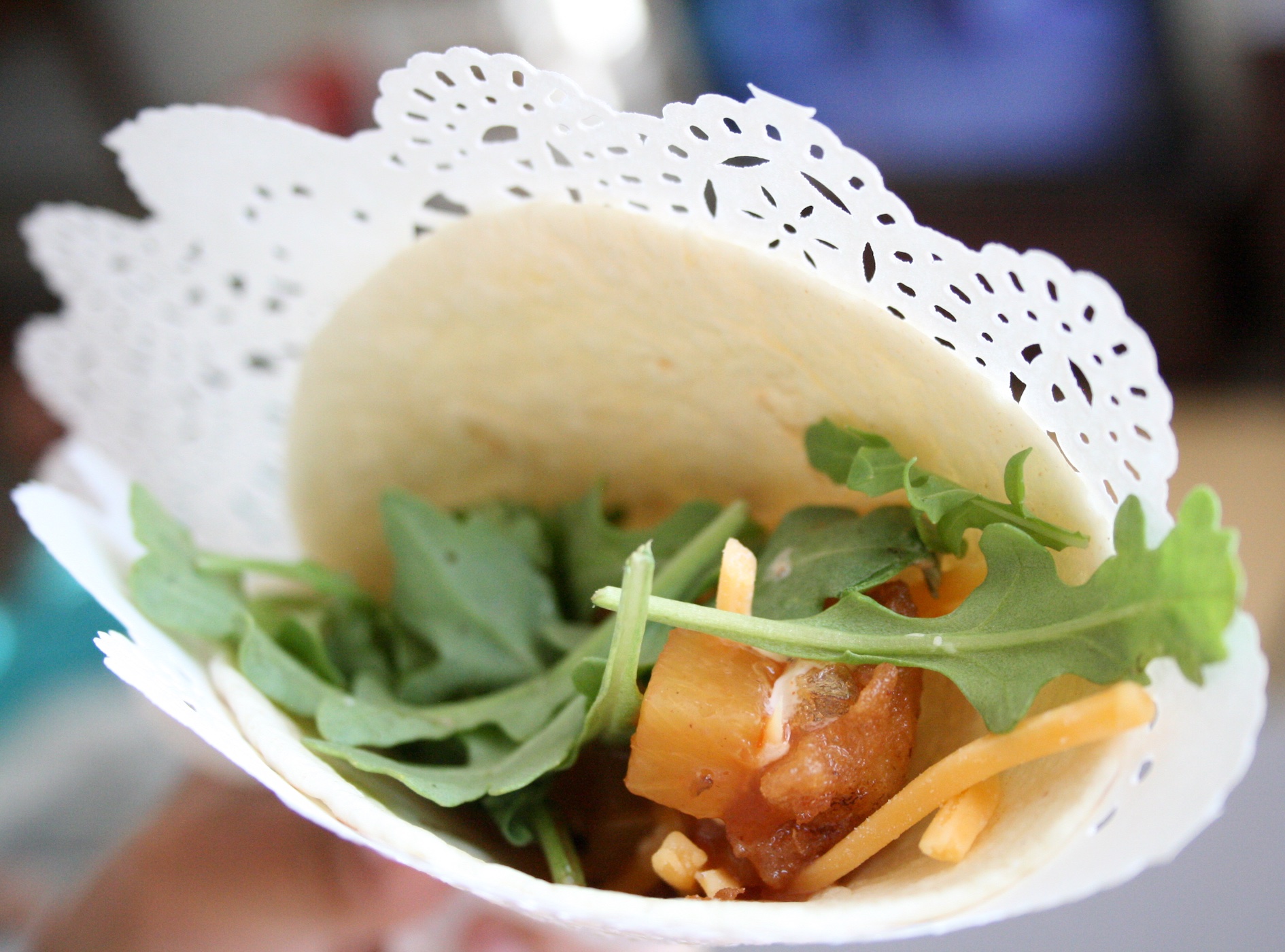 Tempura Blowfish Taco