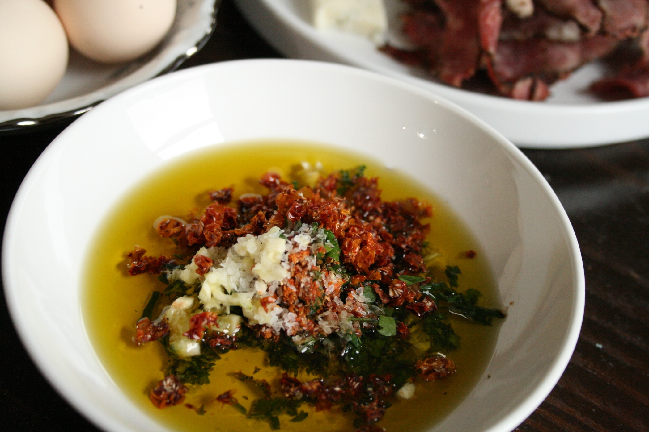 Garden Herb Olive Oil Dip