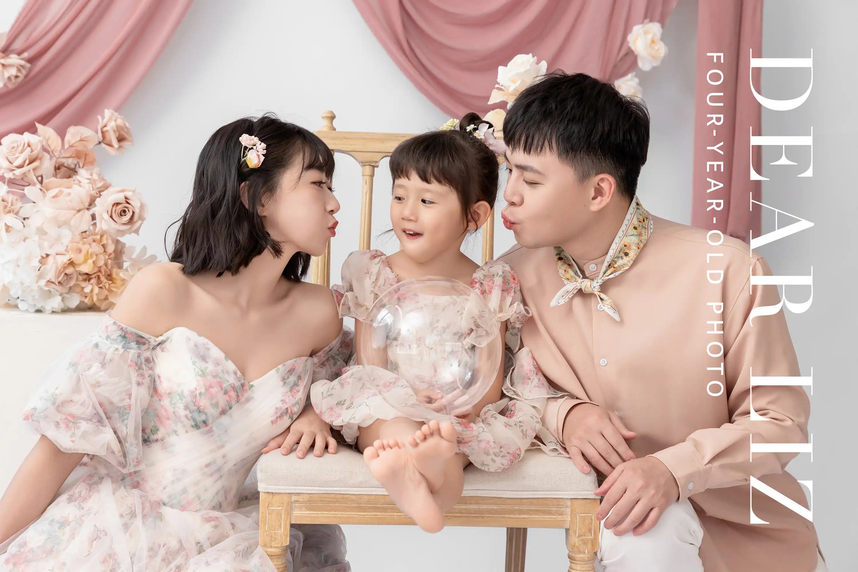 三週歲/四週歲寫真】Yu Zhen的女兒：熙熙