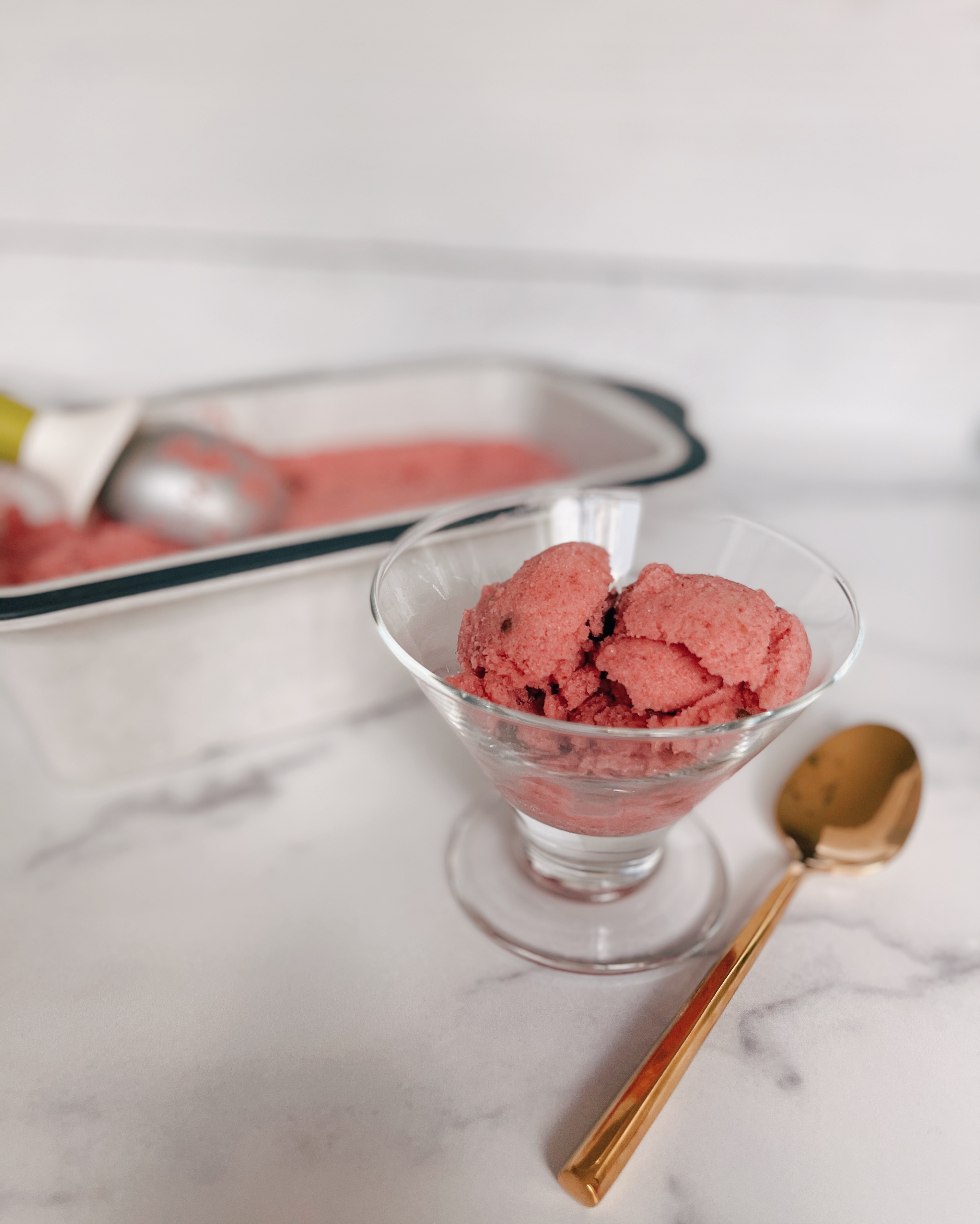 Strawberry Chocolate Chip Nice Cream