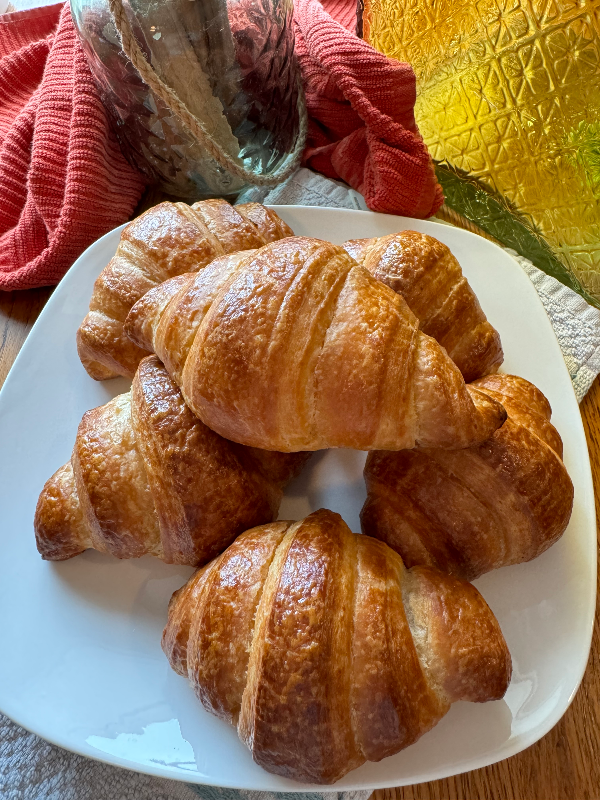 Flaky Breakfast Croissants - intro photo
