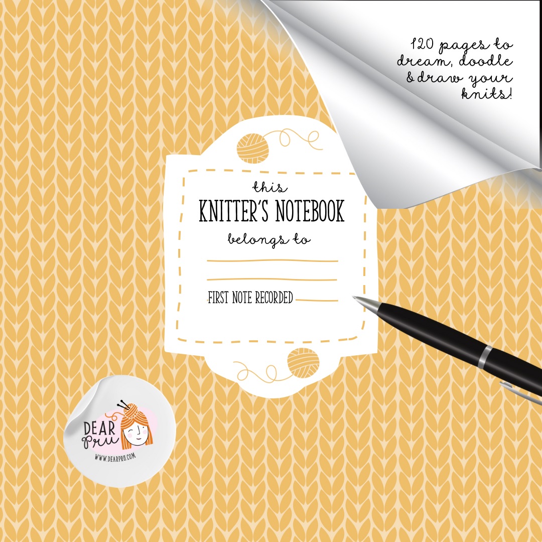 Knitters Notebook cover